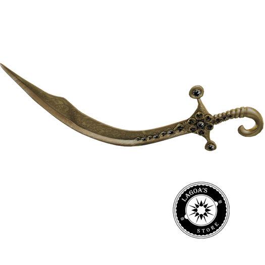 Second Life Marketplace BellyDance /Dancer's Saber GOLD (BOXED)